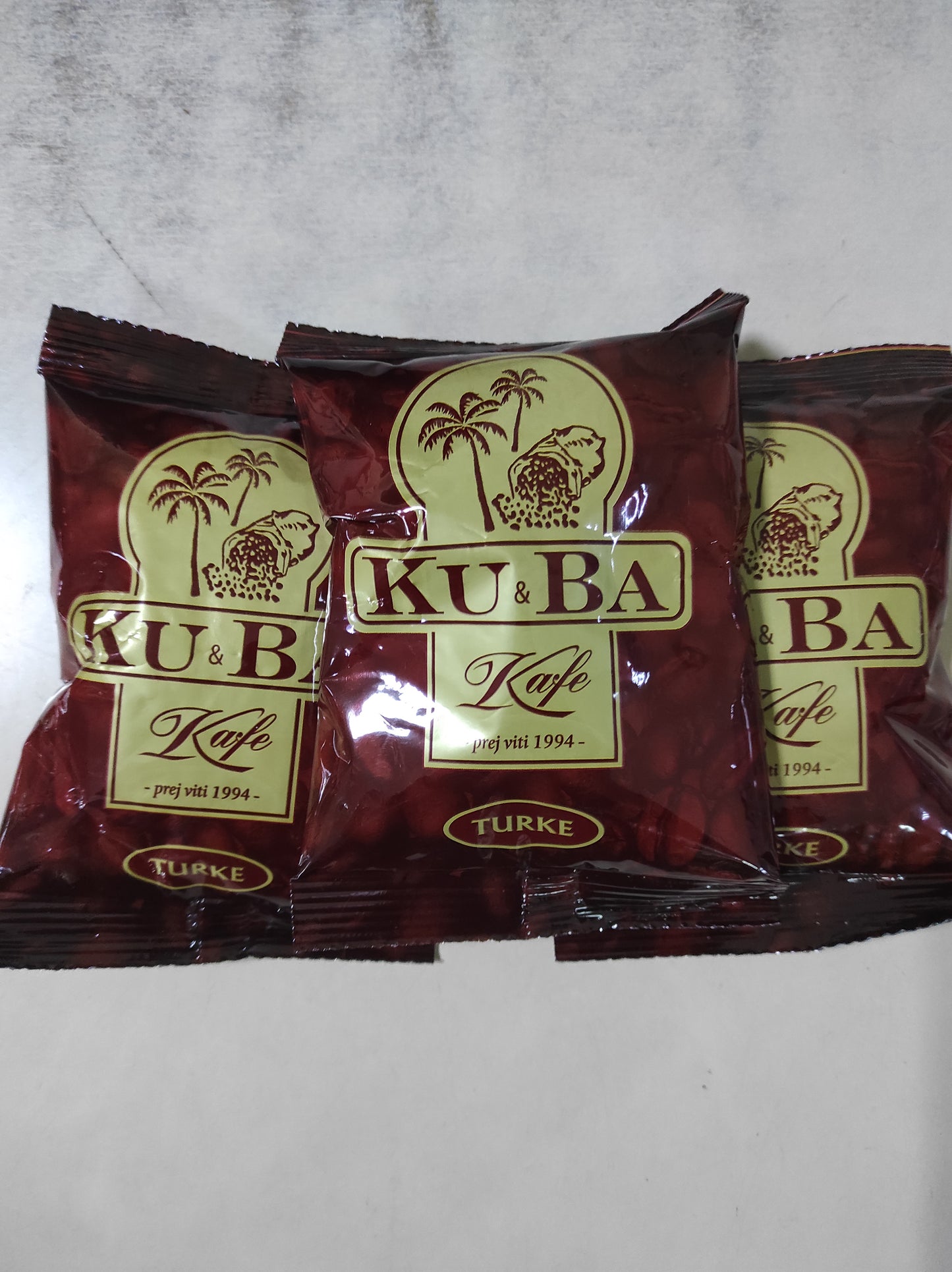 “Traditional Turkish coffee from KU&BA, finely ground for a rich aroma and bold taste. Perfect for authentic coffee moments.”