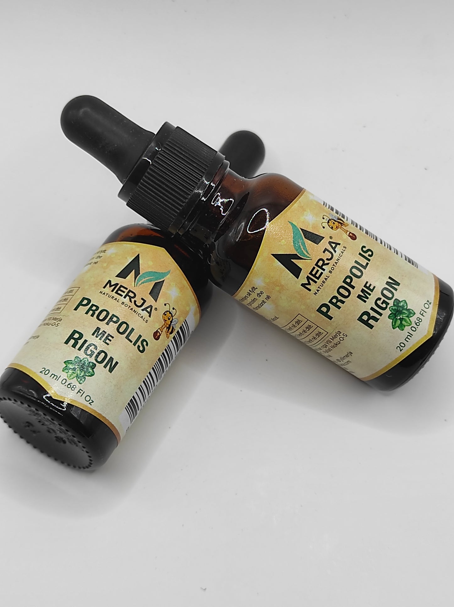 Propolis extract with Oregano oil 20 ml in glass bottle with dropper