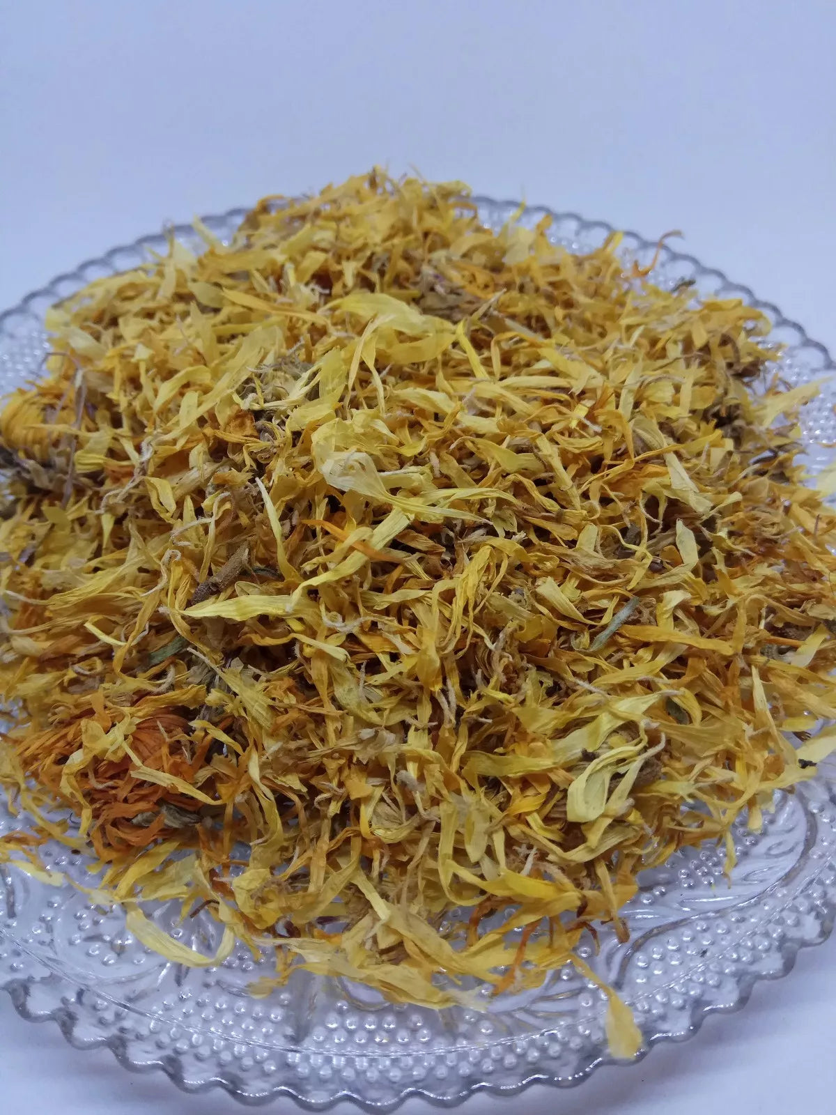 Organic Calendula Flowers Marigold – Dried Tea Herb, 100% Natural, Loose Leaf, Herbal Tea,