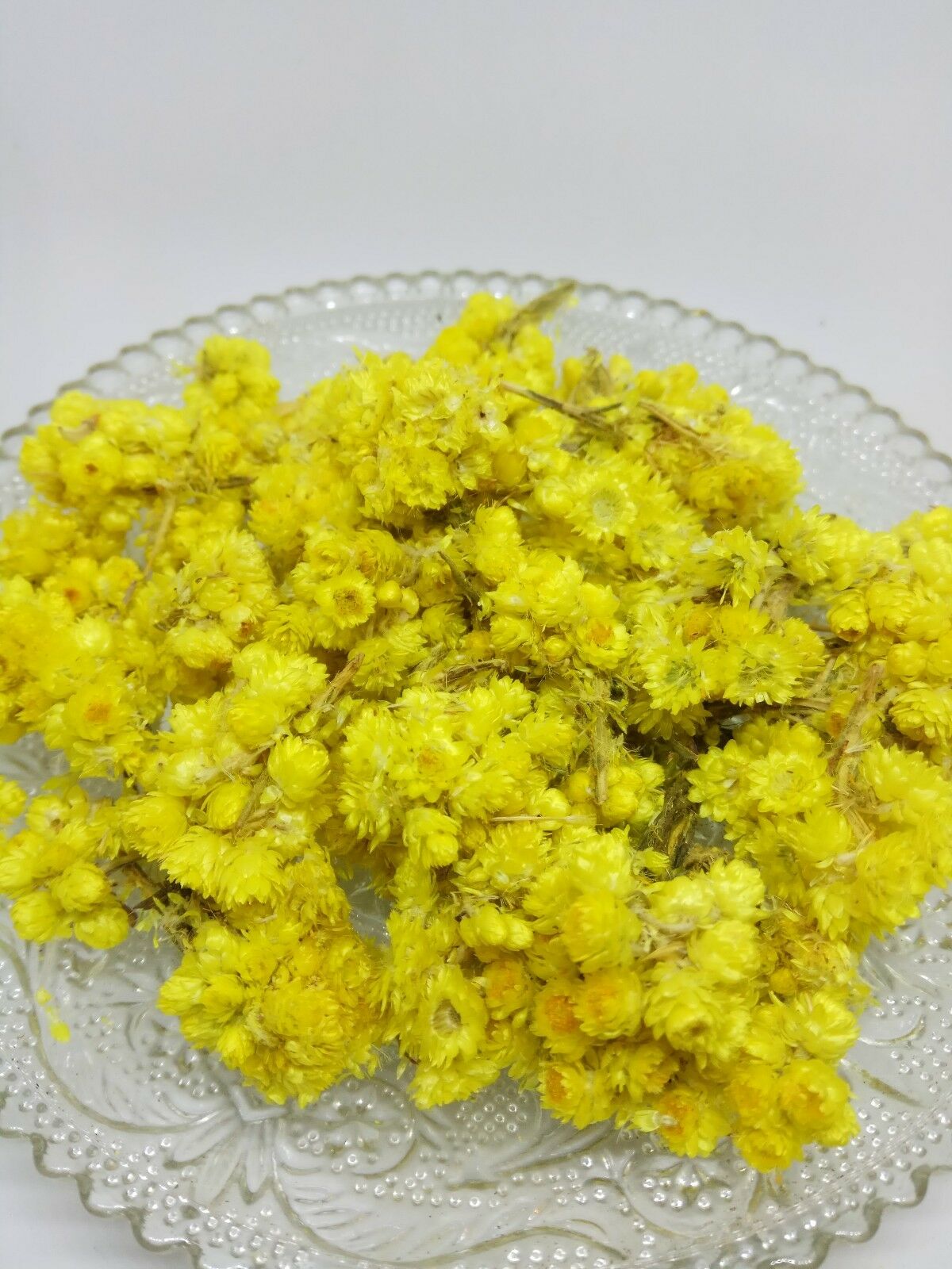 Helichrysum flower bay Organic dried tea herb bio
