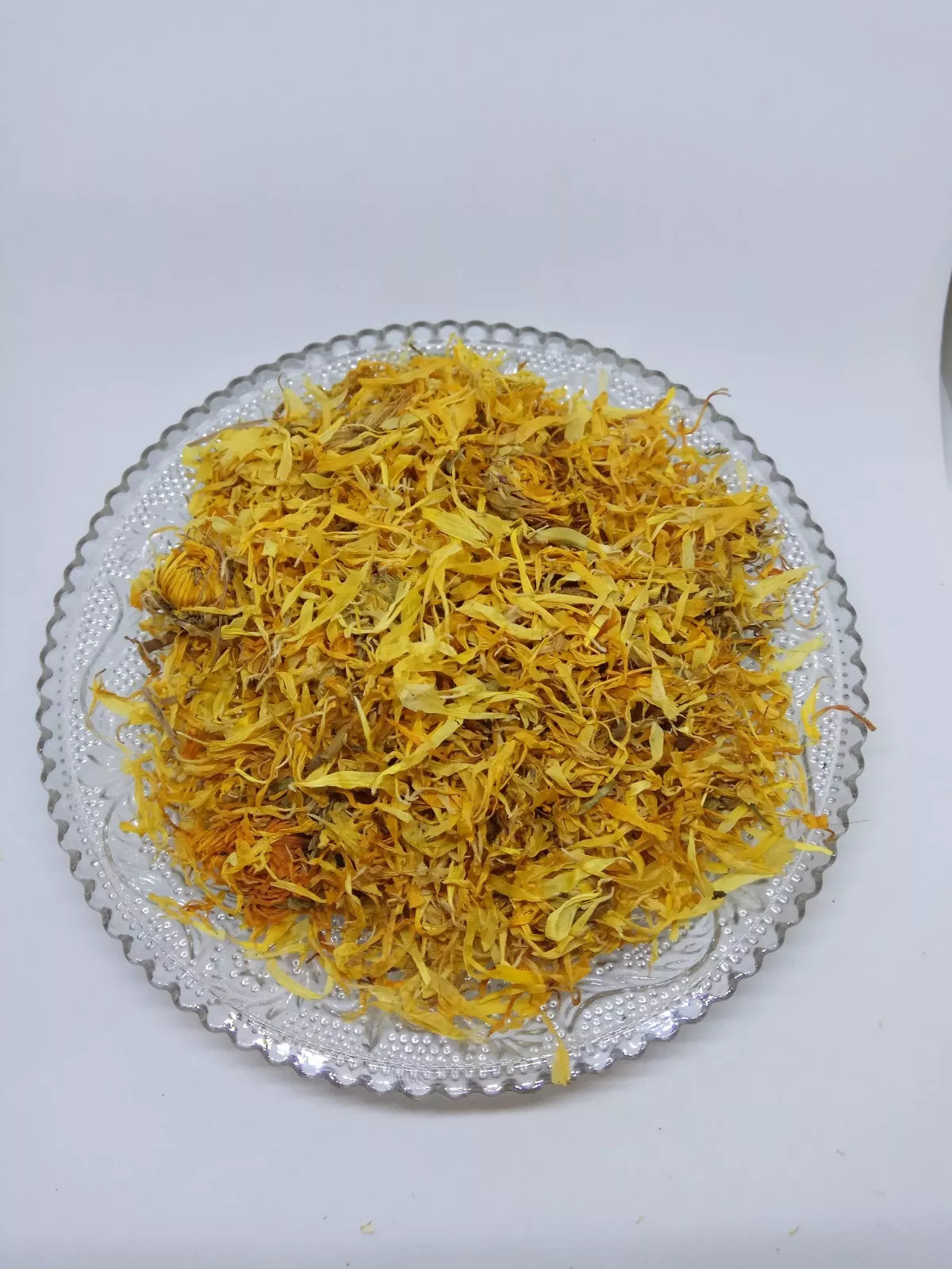 Organic Calendula Flowers Marigold – Dried Tea Herb, 100% Natural, Loose Leaf, Herbal Tea,